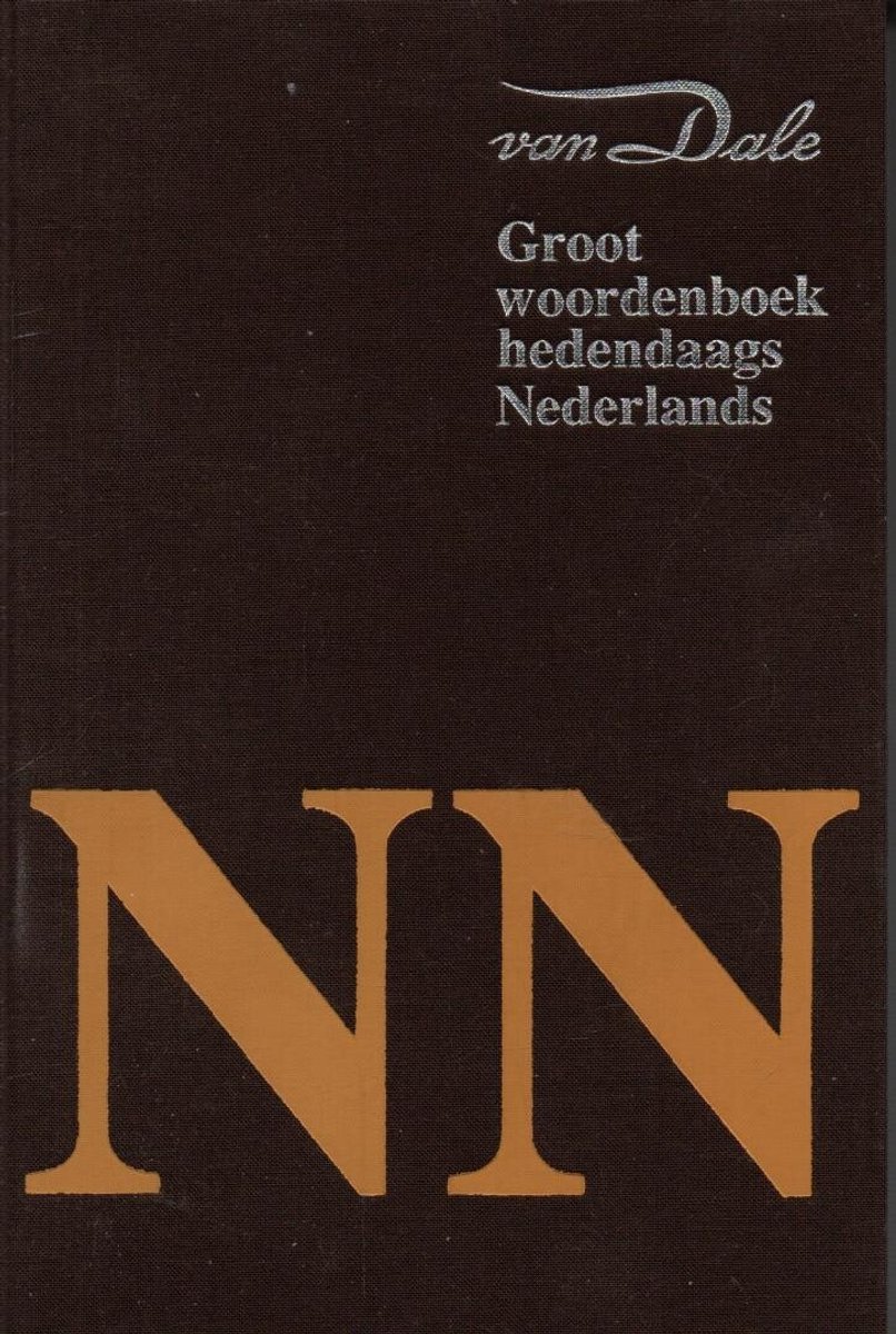 Van Dale Groot Woordenboek Van Hedendaags Nederlands