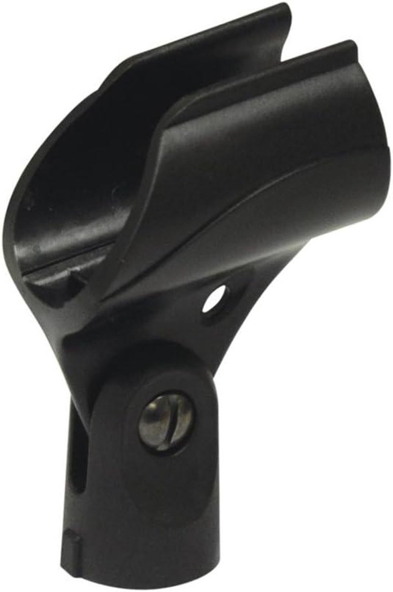 Microfoon Houder - Microfoon Klem - Radio Microfoons - Flexibel Kunststof - 50 g - Zwart