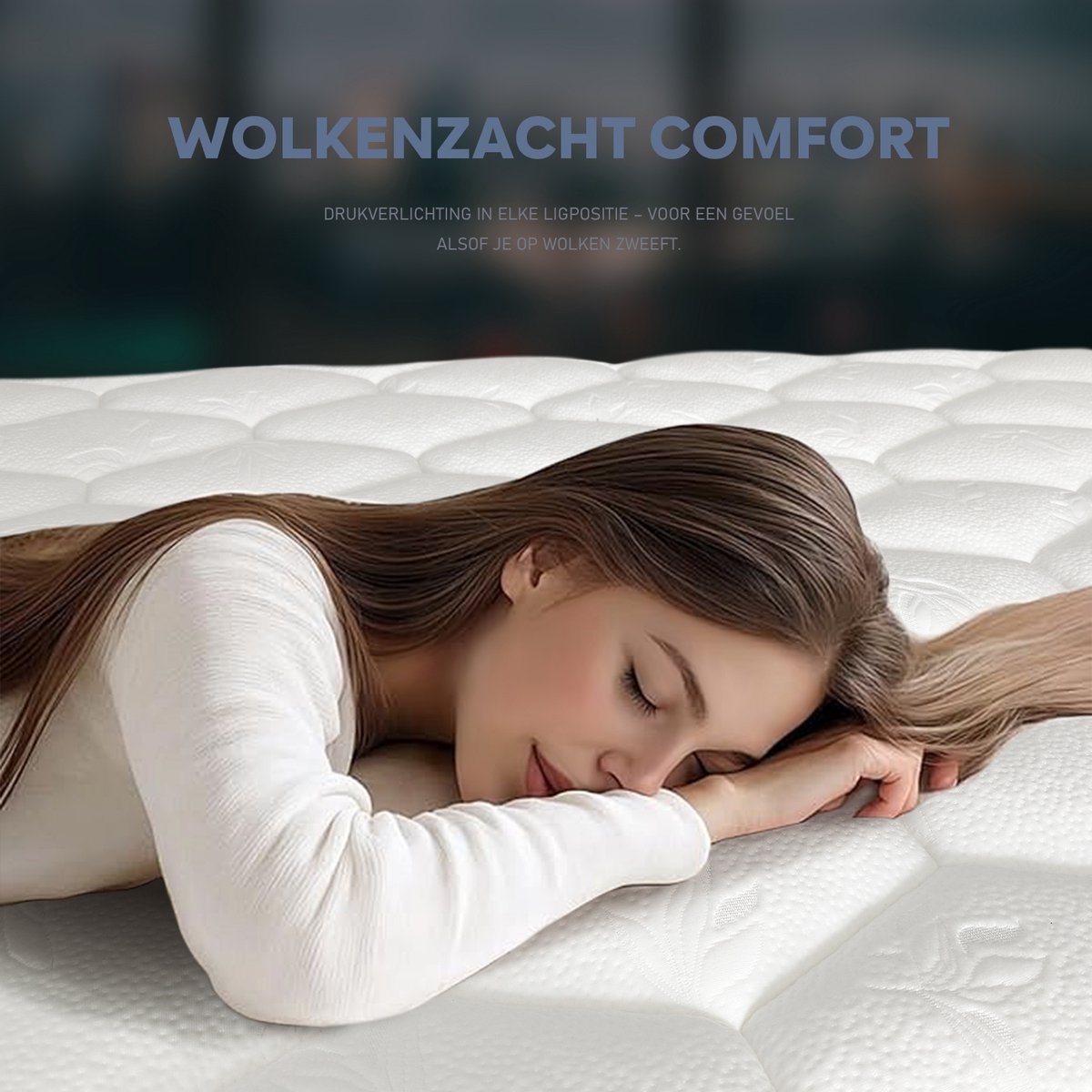 ROYGBIV Matras 160x200 - 25 cm Pocketveringmatras 7 Zones thumbnail 5
