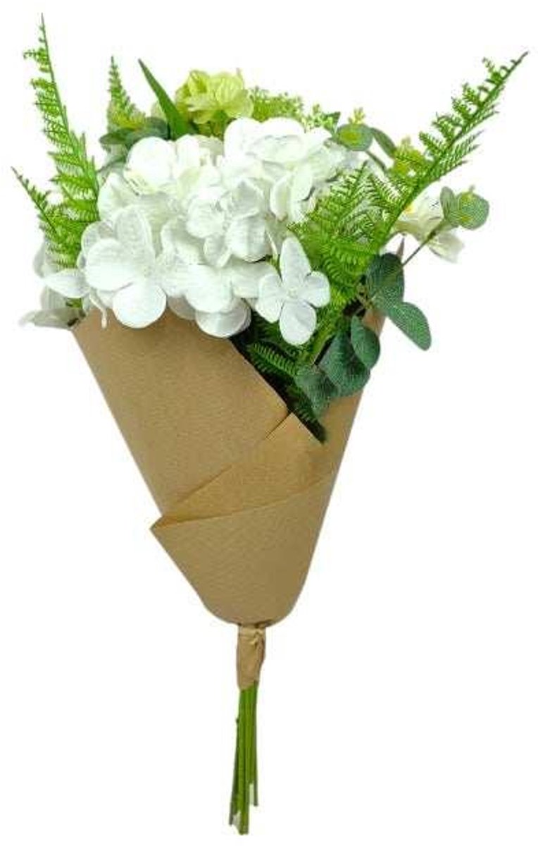Boeket Pure Serenity witte bloemen