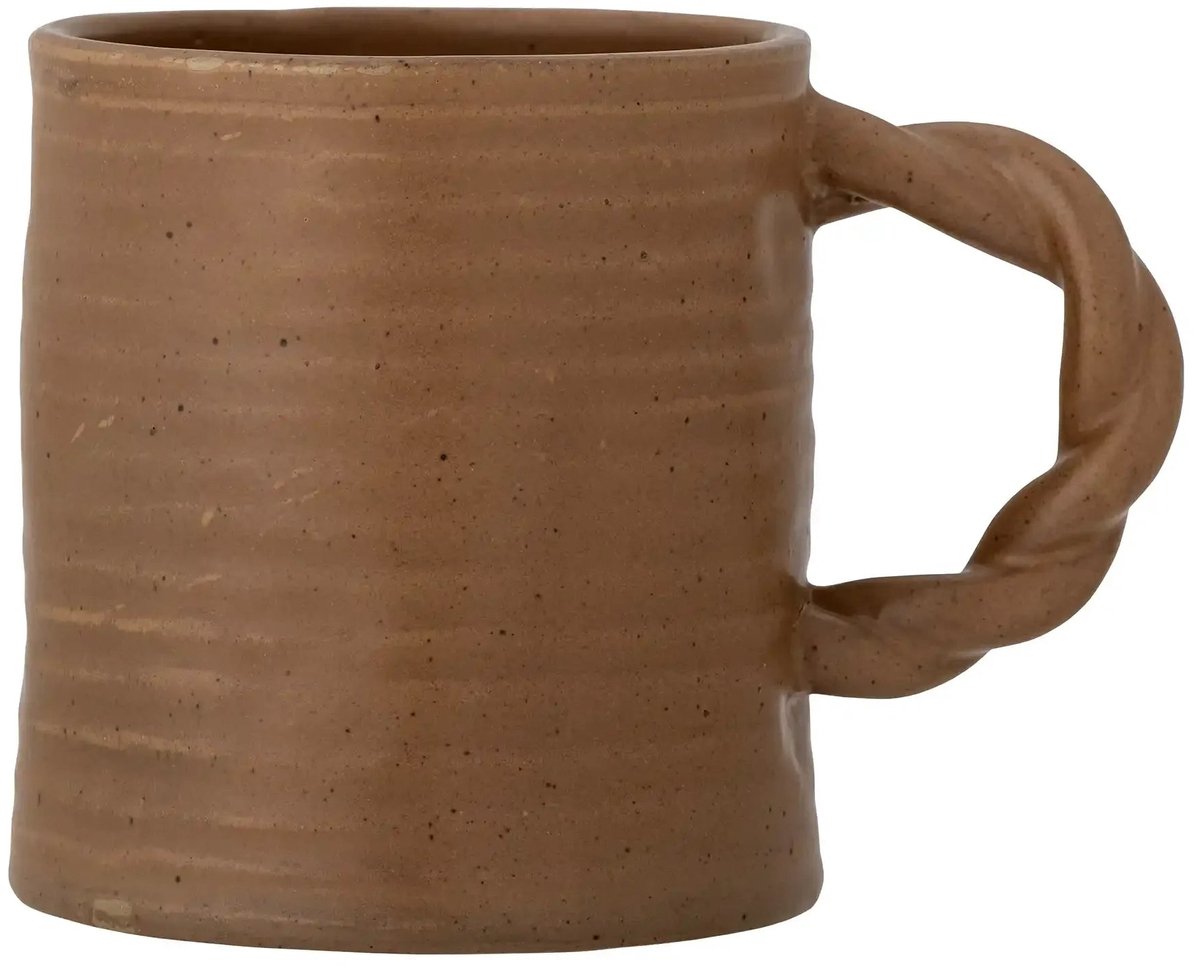 Mok aardewerk bruin Reanna 9cm