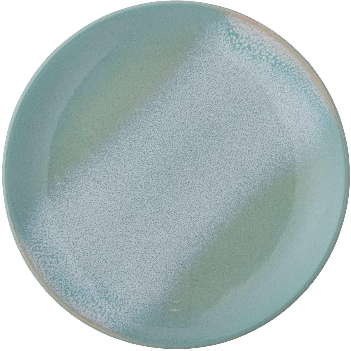 Bloomingville – Bord aardewerk groen Safie – 15 x 2 x 15 cm