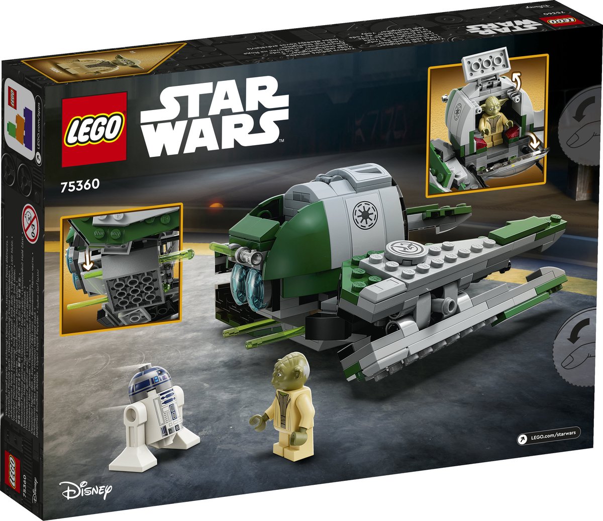 LEGO Star Wars Yoda's Jedi Starfighter - 75360 — afbeelding 17