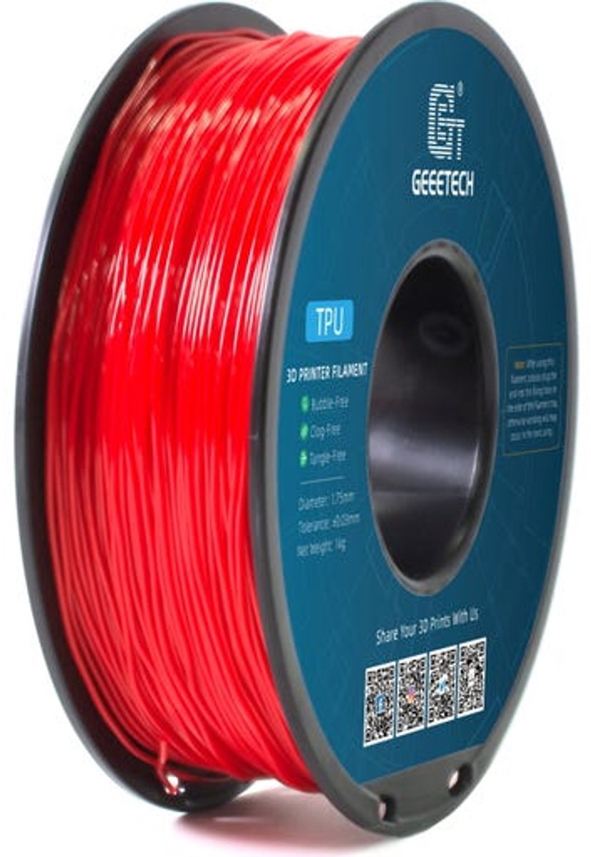 Geeetech - TPU Red (1.75mm - 1kg)