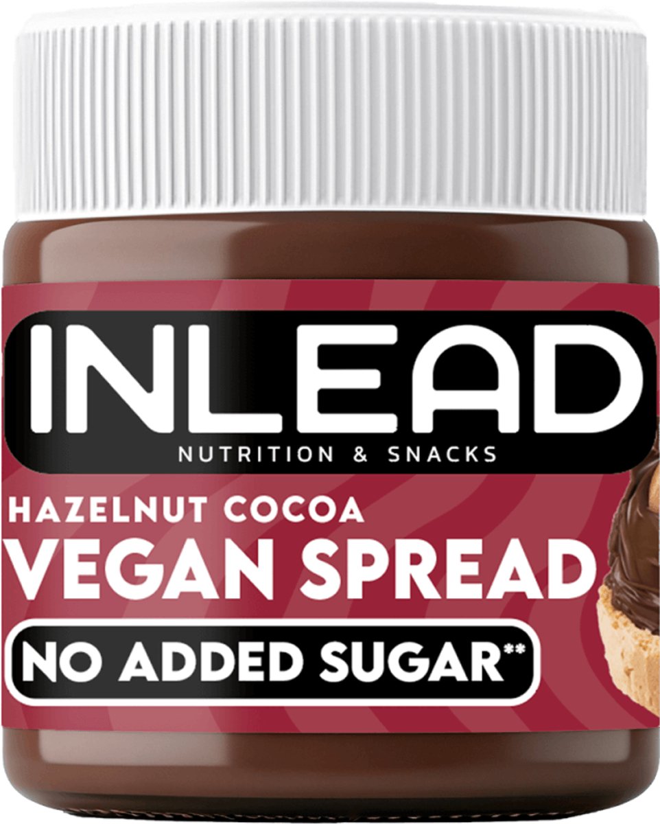 Inlead Spread (200g) Hazelnut Cocoa Vegan - Functionele voeding - Supervoeding