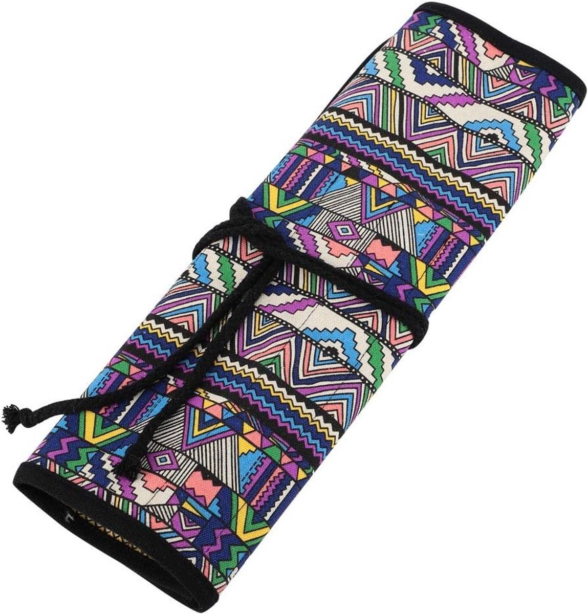 Organizer voor Penselen en Tekenmaterialen - Roll-up Etui voor Acryl en Olieverf Penselen, Creatief Kantooraccessoire