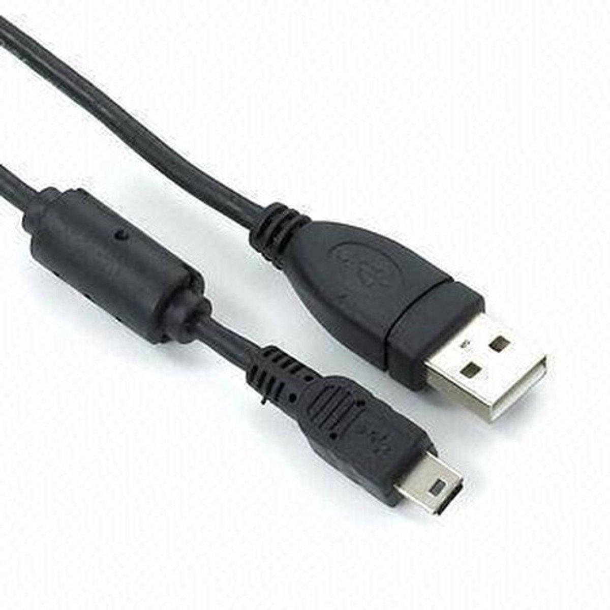By shayne - Mini USB Kabel - Snelle Datatransfer - Betrouwbaar - Geschikt voor Camera's - Efficiënt - Ideaal voor Foto's en Video's - Zwart