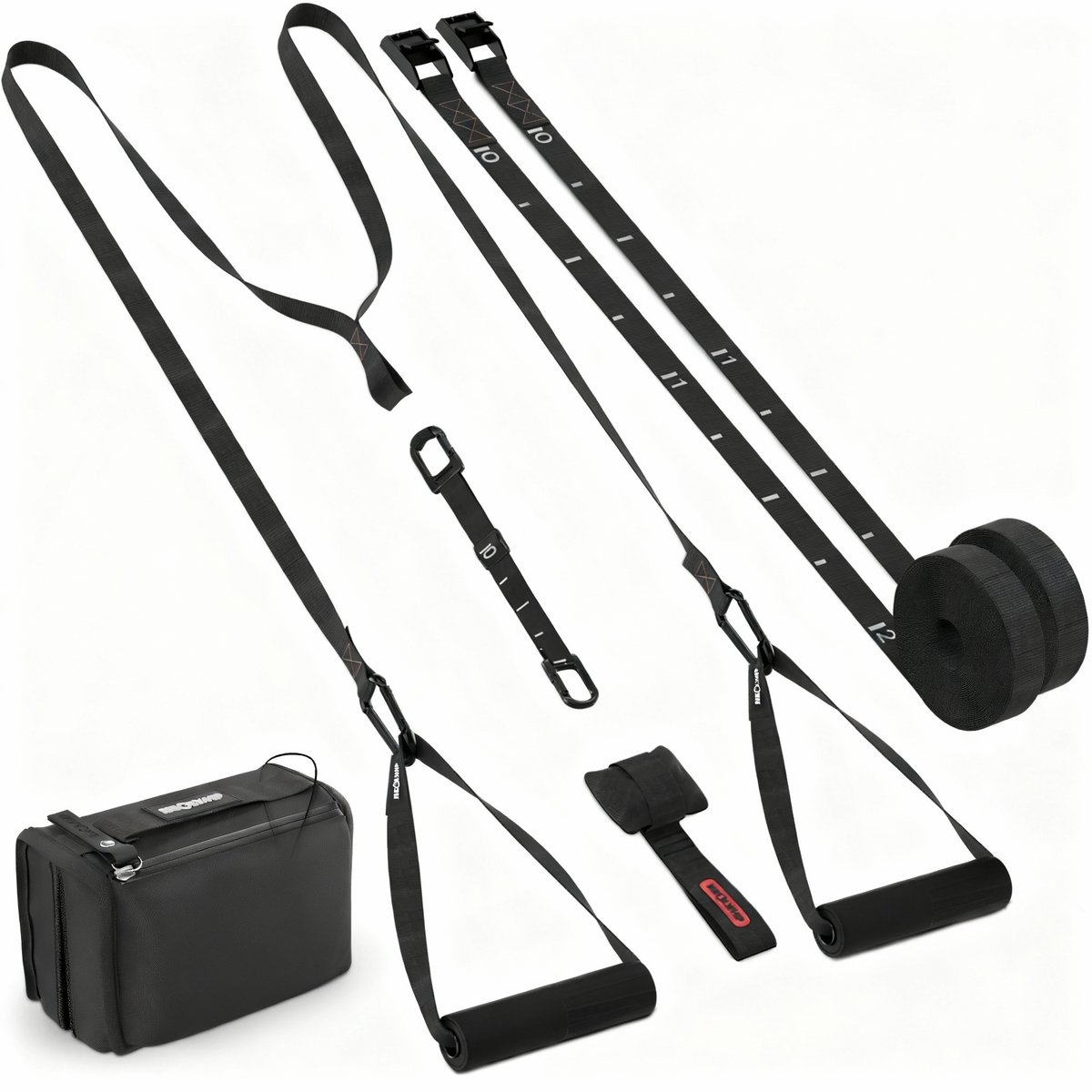 NEOLYMP Verstelbare Sling Trainer met Deuranker – Volledig Body Workout Set