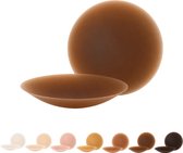 BOOBEES Silicone Nipple Covers - Size M - 10cm - Cacao