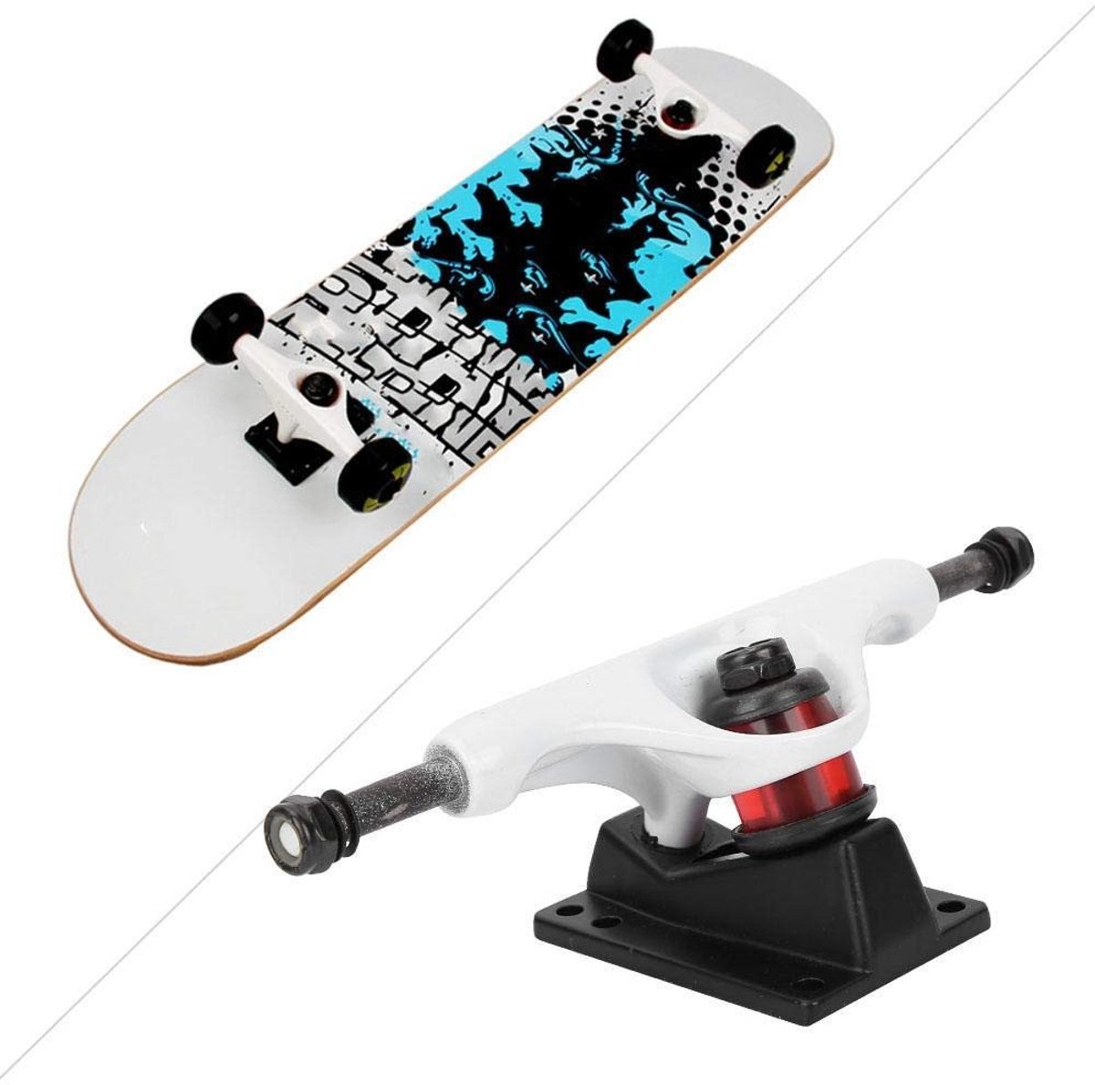 Dailygoods - Professionele Skateboard Vrachtwagens - Aluminium Legering - Voor Longboard Vervanging - 4-8 Inch - Duurzaam en Lichtgewicht - Geschikt v