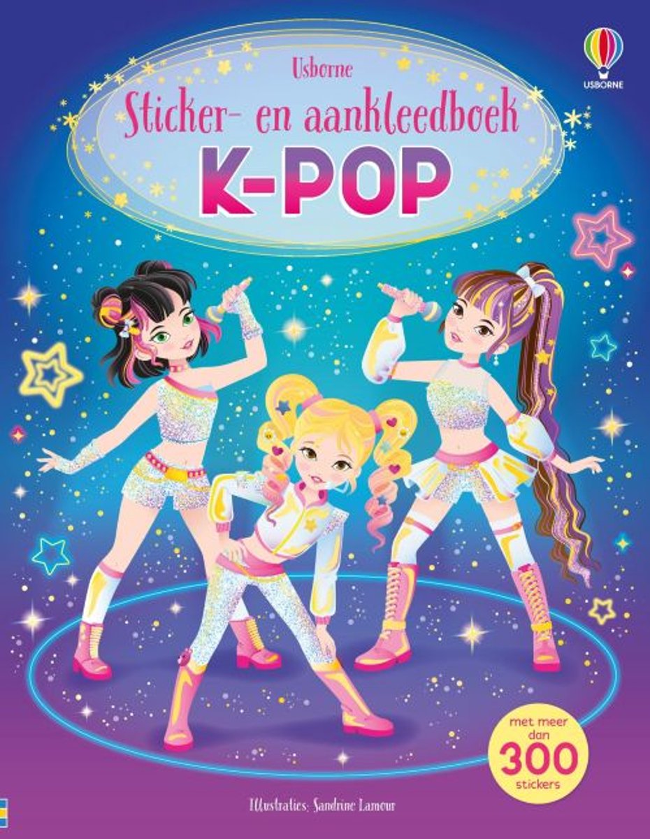 Sticker- En Aankleedboek 1 - K-Pop