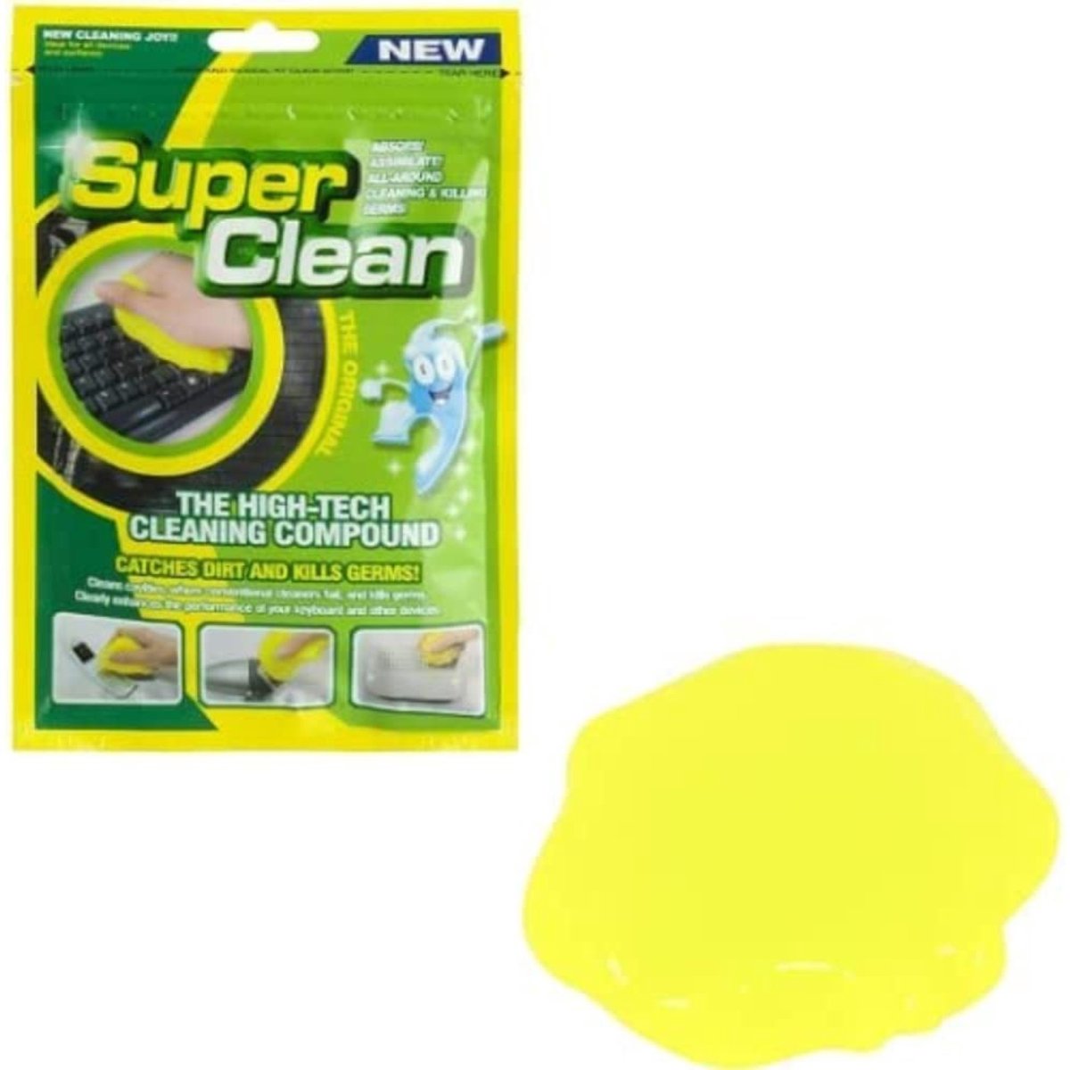Super Putty Keyboard Cleaner - Herbruikbare Schoonmaker voor PC, Auto en Gadgets