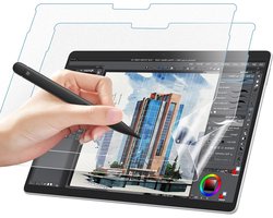 2-Pack Paper Screen Protector voor Microsoft Surface Pro 11, 10, 9, 8 en Pro X - 13 Inch, Anti-Glare, Krasbestendig en Schrijfbaar PET Film, Geschikt voor Surface Pen, Matte Afwerking