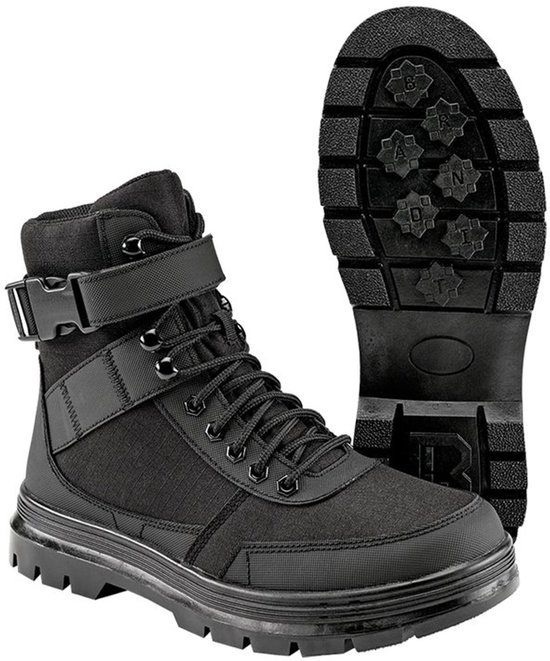 Brandit Stiefel Tactical Boot Buckle 8 Eye 9060 Black-43