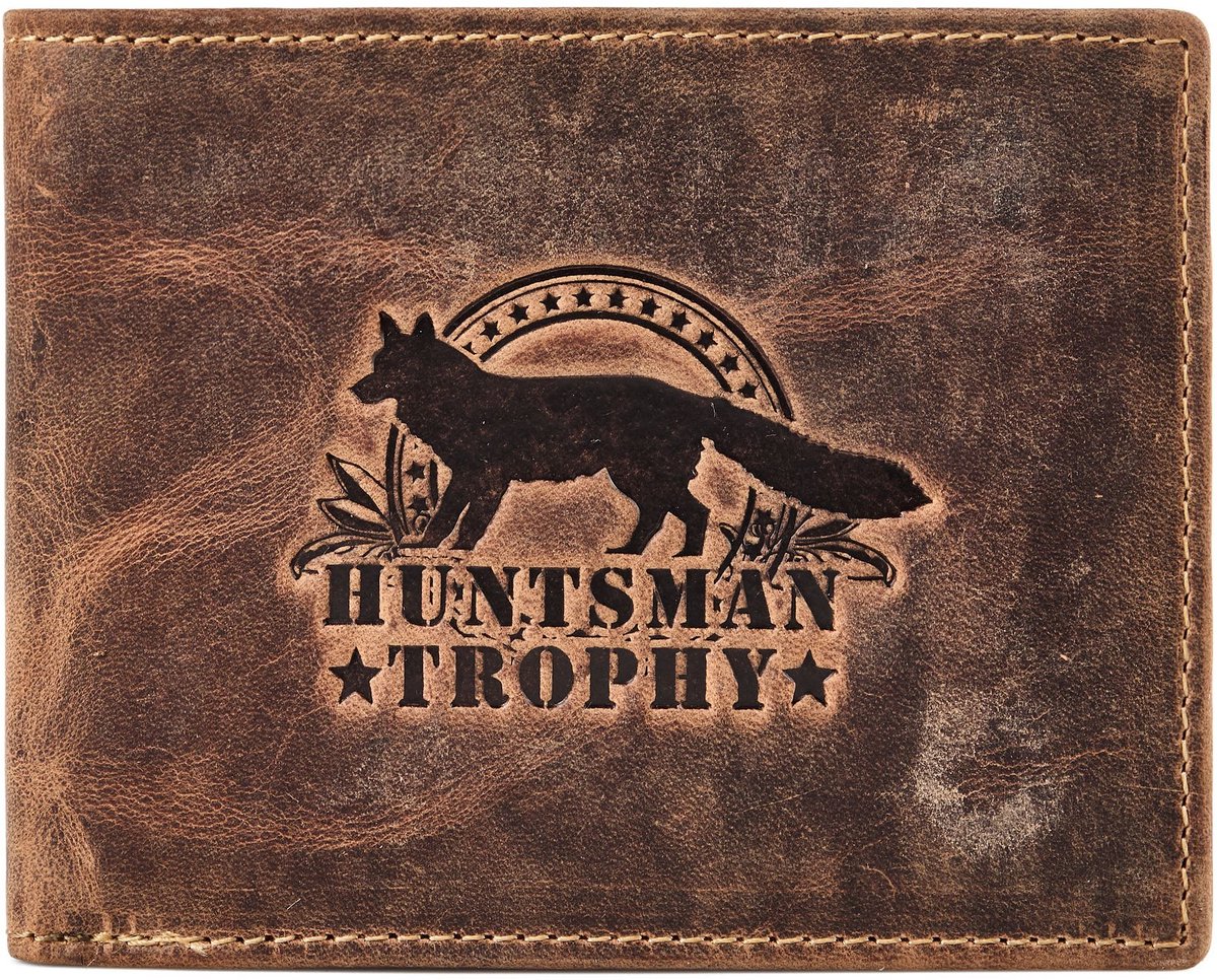 Greenburry Huntsman Portemonnee RFID-bescherming Leder 12.5 cm - Jongens - Horizontaal - brown 2