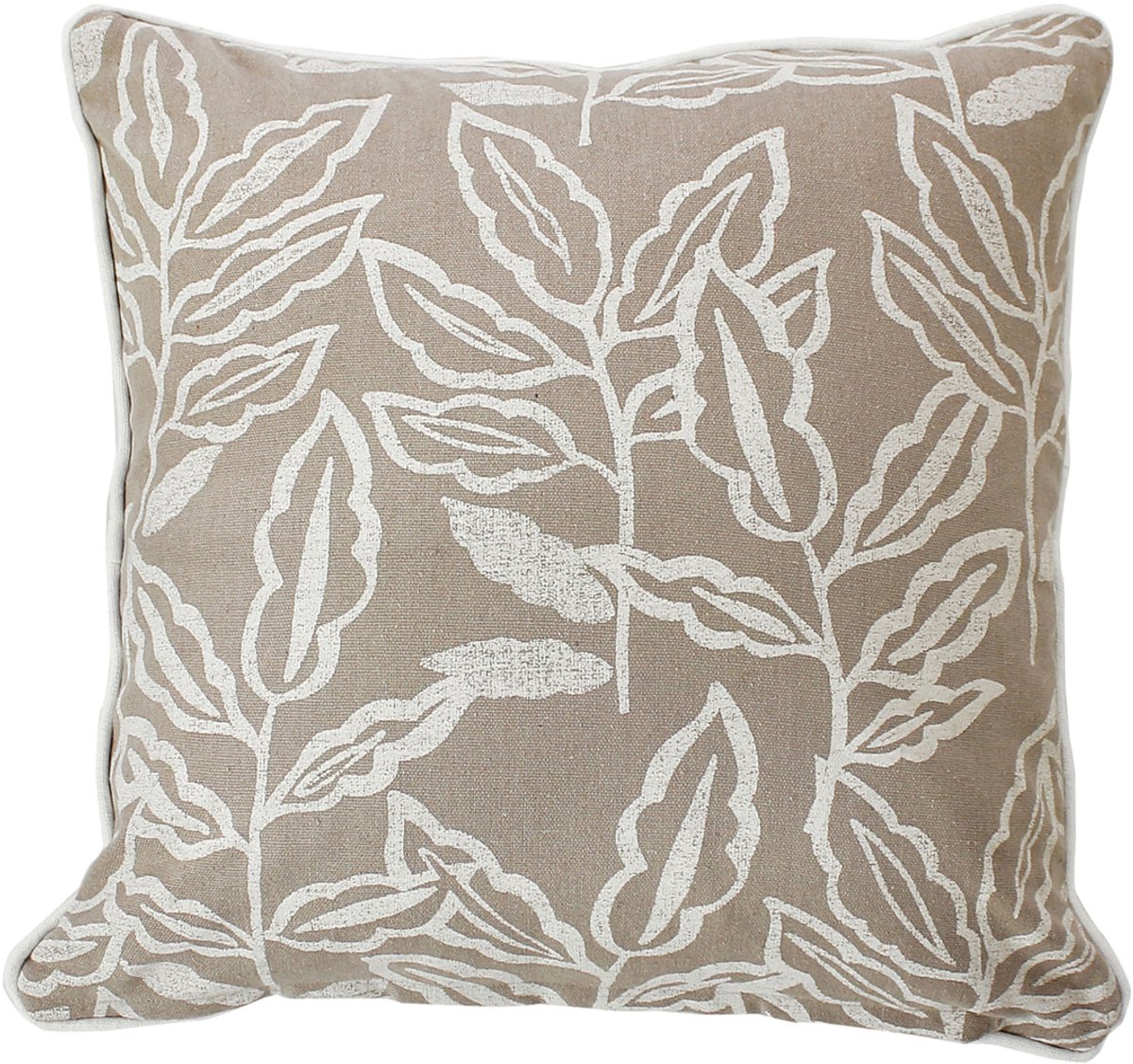 Chambray kussenhoes van gerecycled katoen