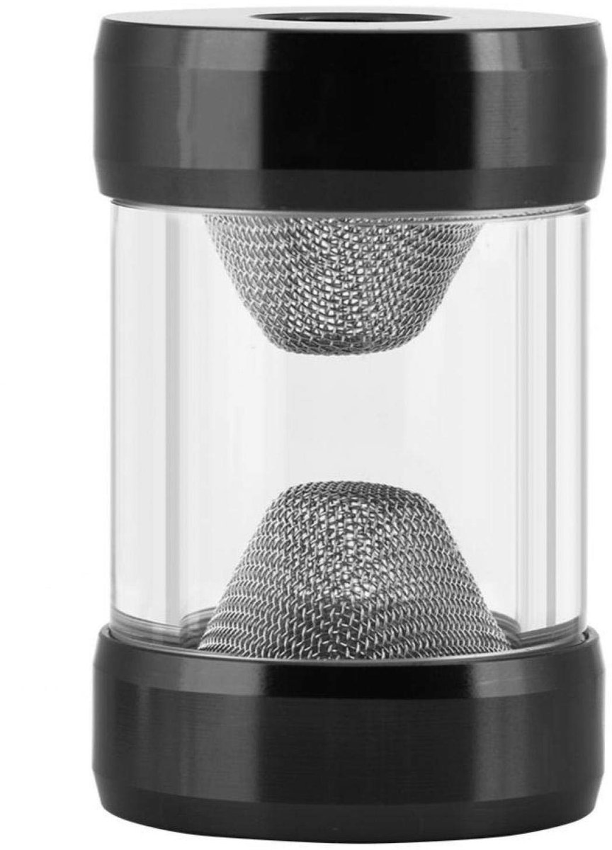 Dailygoods- Waterkoelfilter Trechtervormig - Koolfilter Afzuigkap - Koper/PMMA - 5 cm - 29 mm - 48 g - Voor Pc-waterkoeling - Koelfilter