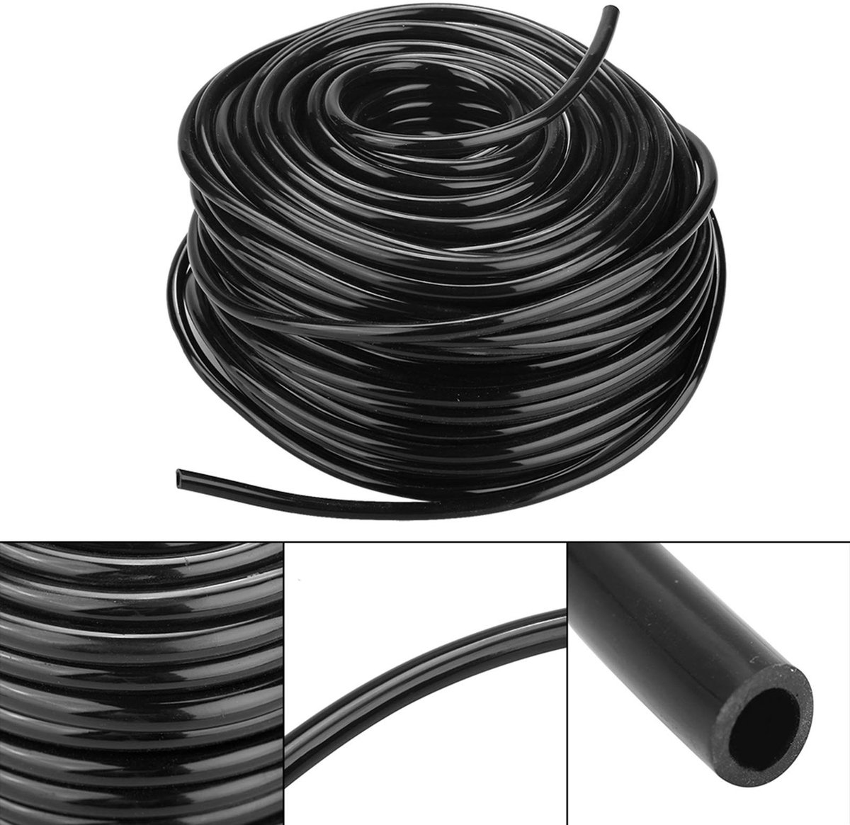 Dailygoods- Tuinslang 50 Meter - Flexibel - Duurzaam - Hoogwaardig PVC - Zware Kwaliteit - Verouderingsbestendig - Irrigatieslang