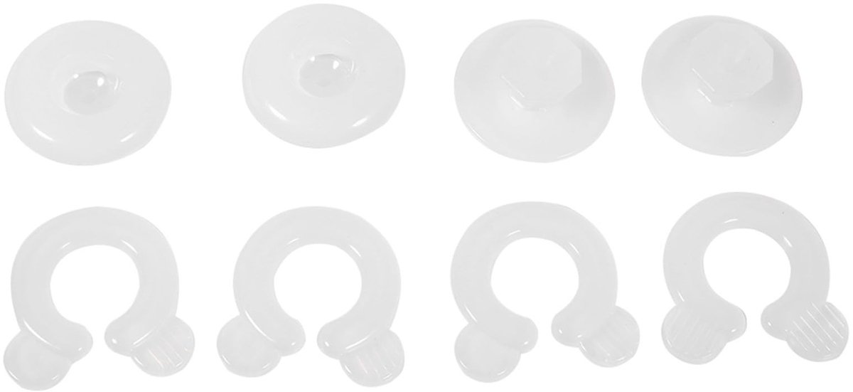 Dailygoods- Dekbedclips voor Dikke Dekbed - 4 Stukken - Stevige Bevestiging - Herbruikbaar - Praktisch en Functioneel - Robuust en Duurzaam - Beddengoedclips