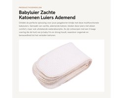Dailygoods- Babyluier 10 Stuks - Ademend - Waterabsorberend - 3-Laags Voering - Multifunctioneel - Slabbetjes/Handdoeken - Luiers
