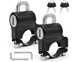 2x Universeel Anti-Diefstal Helmslot voor Scooter, Fiets en Motorfiets