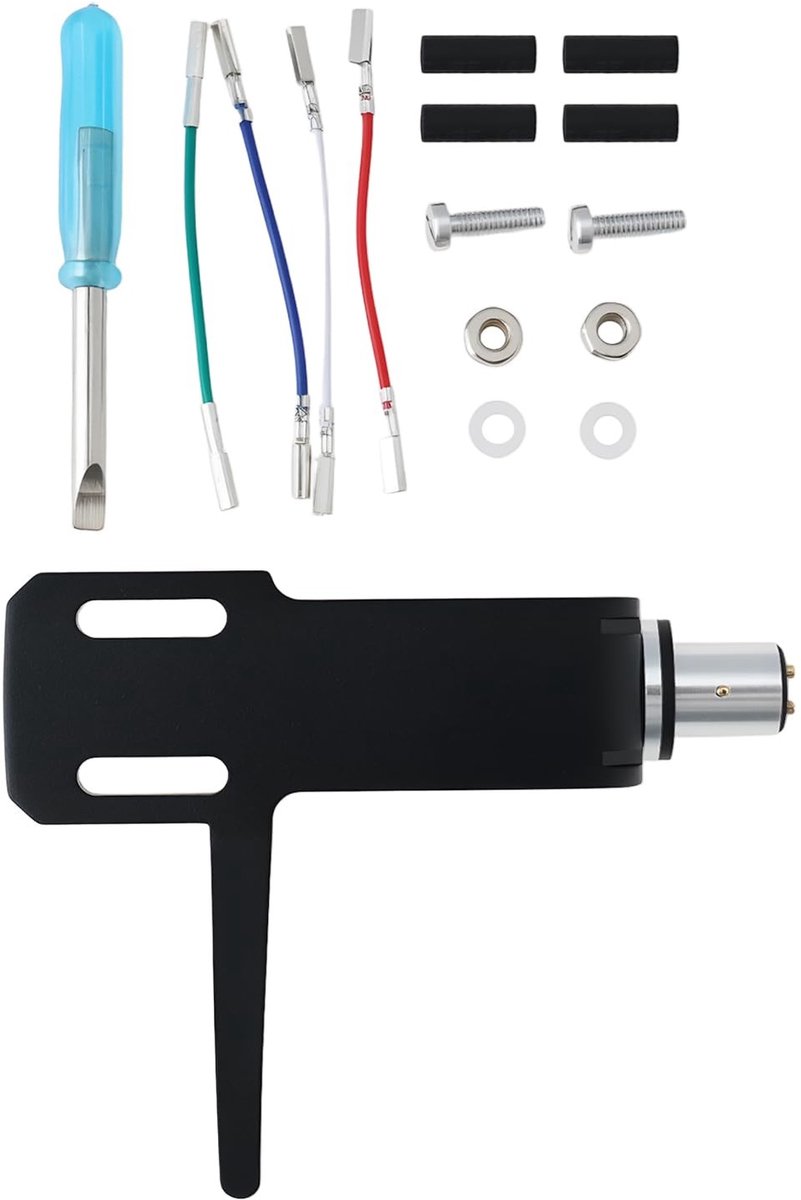 Dailygoods - 8mm Draaitafel Headshell Beugel en Stylus Set