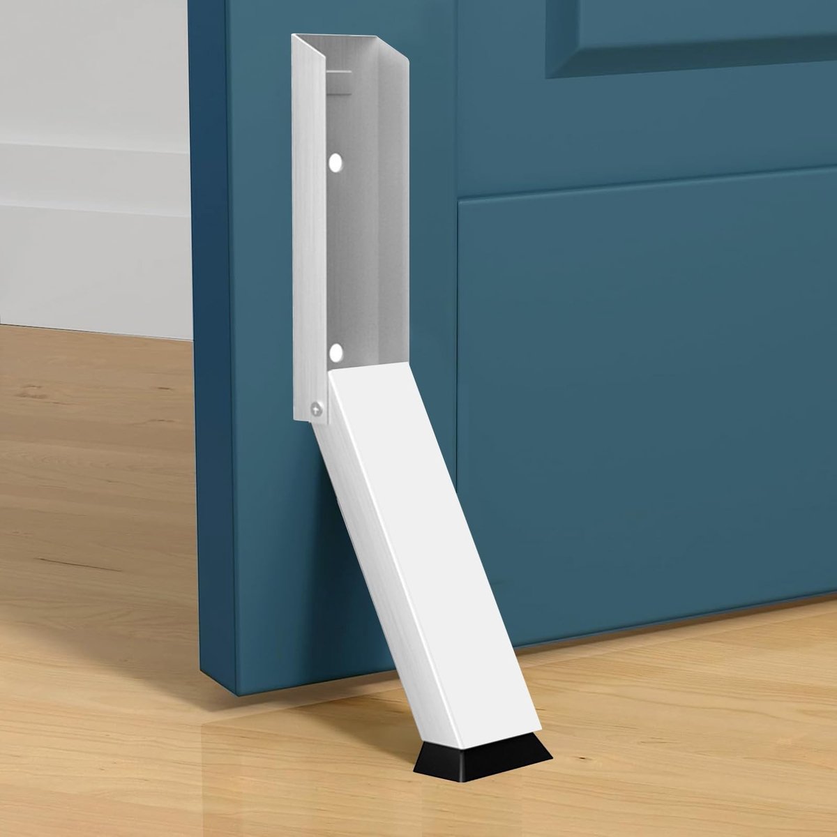 Dailygoods- Deurstopper zonder boren - Voetbediende Deurbuffer - Zware Deurvastzetter - Deurstoppers voor binnen/buiten - Antislip - Schokbestendig