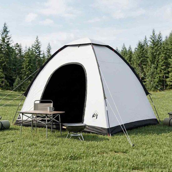 vidaXL - Kamperen - tent - 2-persoons - Wit - Blackout van Vidaxl — afbeelding 4