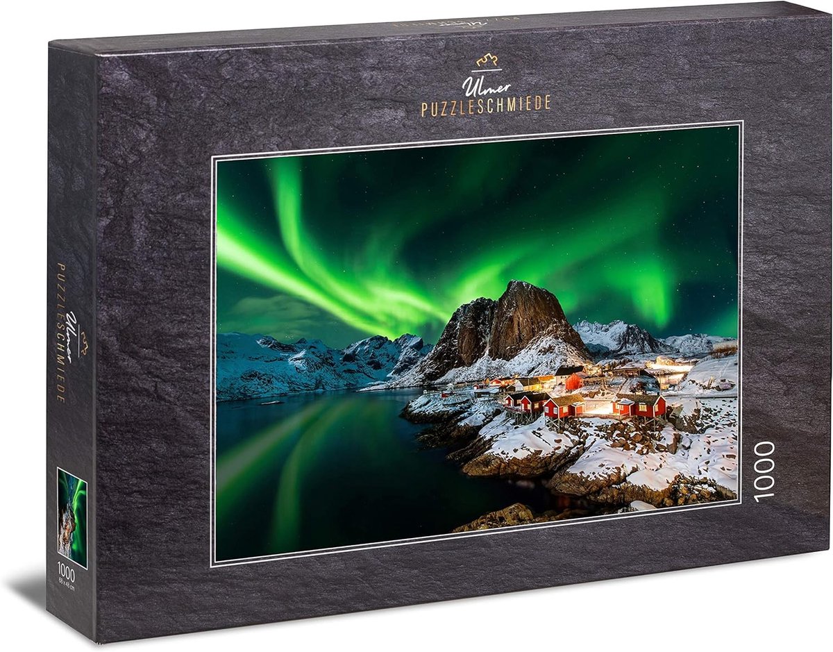 Legpuzzel 1000 stukjes - Puzzel volwassenen Scandinavië puzzel - Ontspanning thuis - Premium karton gedetailleerd motief