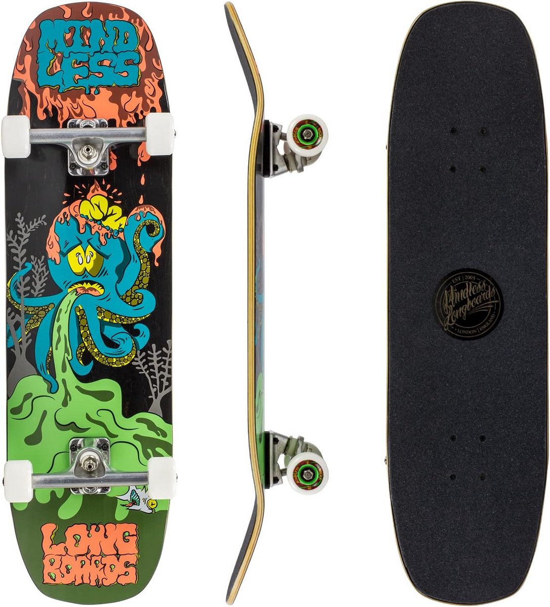 Longboard Skateboard Cruiser Cruisen door de stad Samengesteld composiet deck 8.75″ x 32.5″