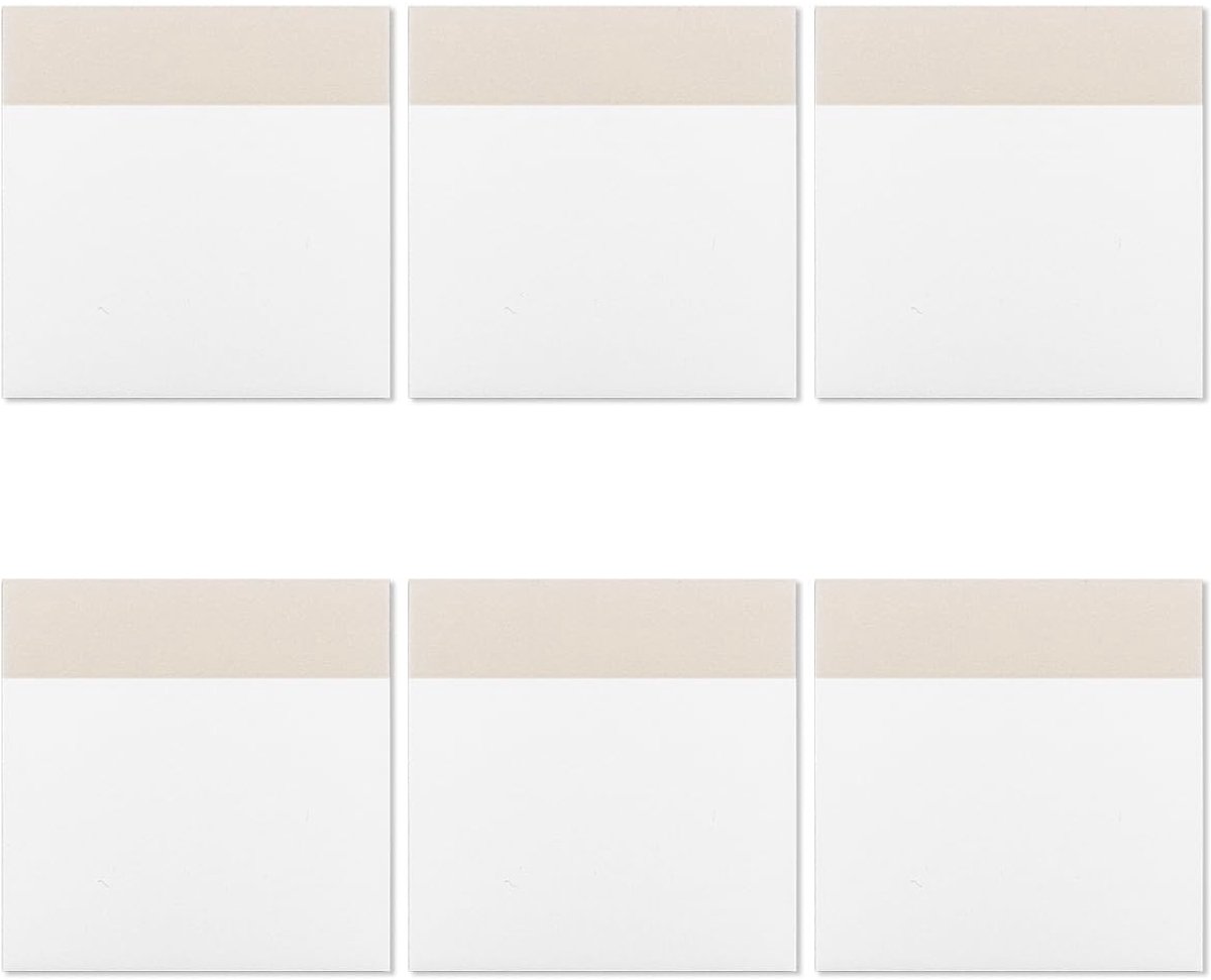 Dailygoods- Plaknotities 300 Vellen - Transparant - Waterdicht - Zelfklevend - Verwijderbaar - Hoogwaardig PET 75x75 mm - Sticky Notes