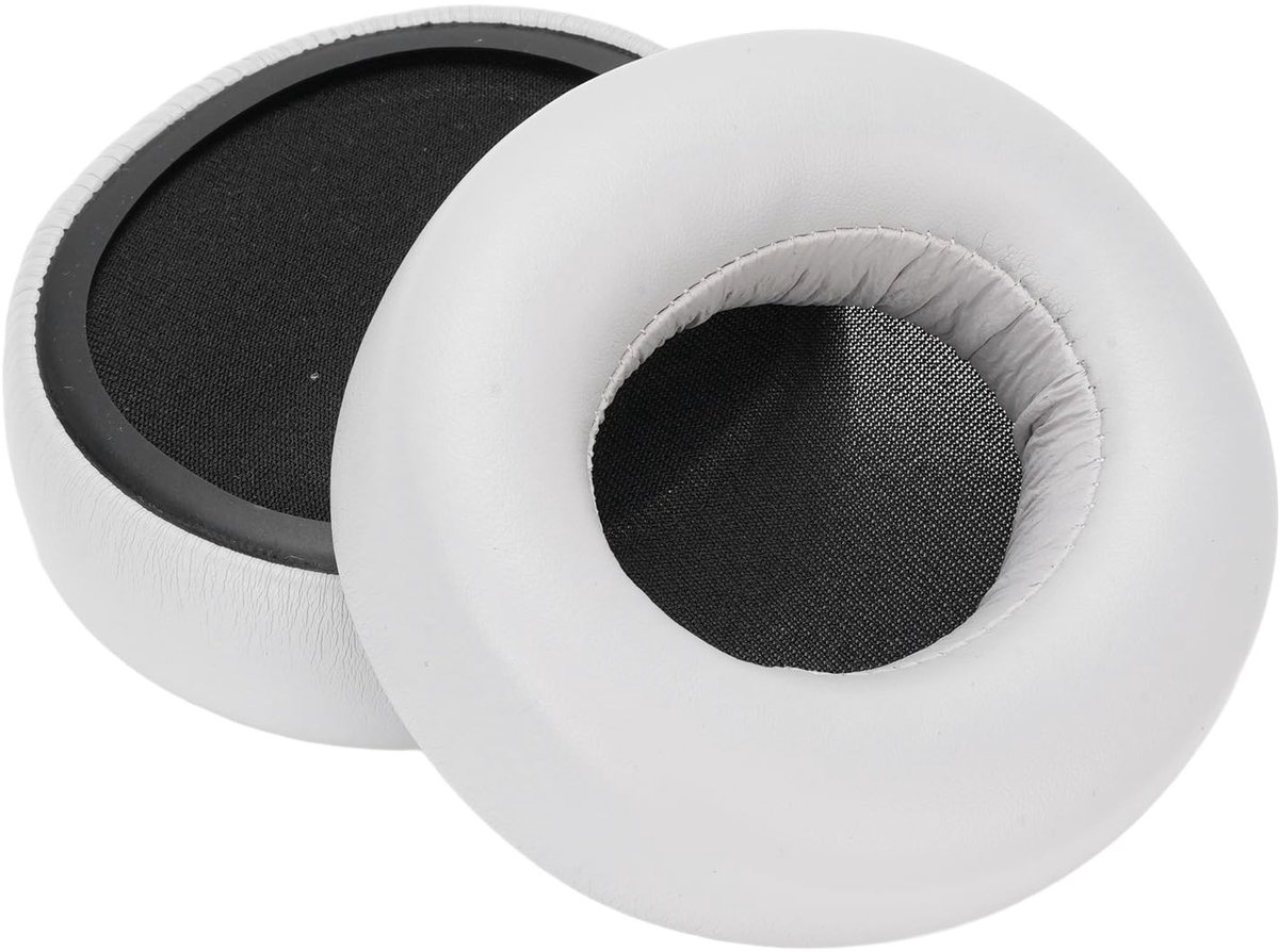 Dailygoods- Oorkussens Eiwitleer - Vervangend voor RB-M700B/RB-M500B/RB-M300B/RB-M500BE-K - Geheugenschuim - Comfortabel - Geluidsisolatie - Zacht en rekbaar - Oorpads