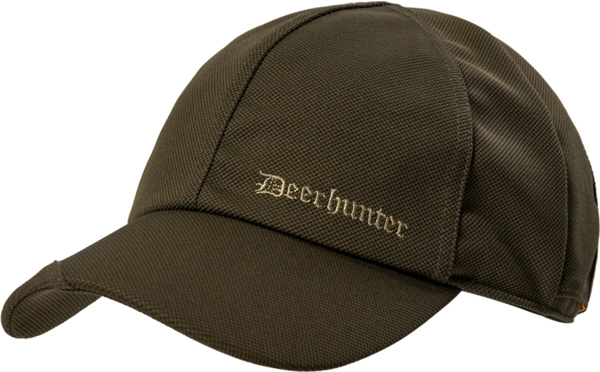 Deerhunter Muflon Pro Pet met Veiligheidsfunctie Outdoor Pet Scandinavische Pet Jacht Pet Groene Pet Heren Pet Dames Pet Maat -56/57
