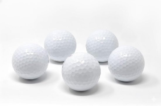 Gebruikte Golfballen - Lake Balls - Golf Oefenen - Gerecycled Gewassen - 22 Stuks - Wit — afbeelding 5