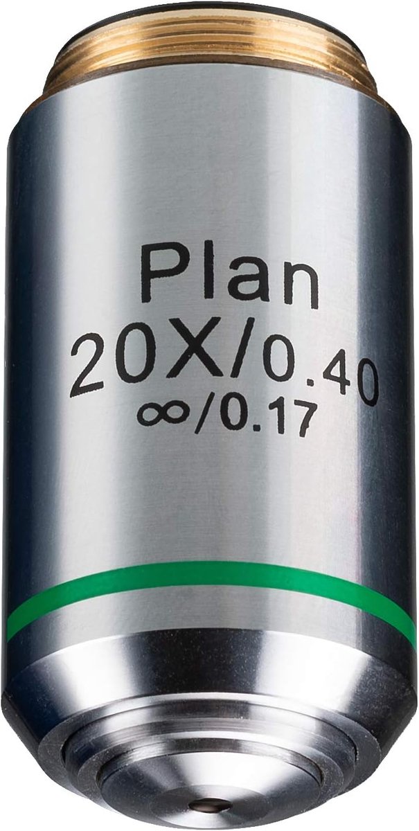 20x Plan Achromat Objectief voor Microscopen - Infinity Correctie