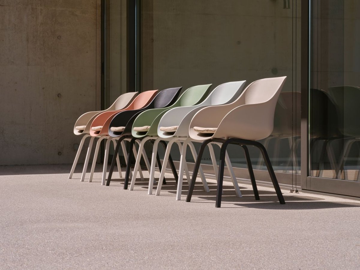 Hartman Le Soleil Element fauteuil dining - Blanc - pieds alu