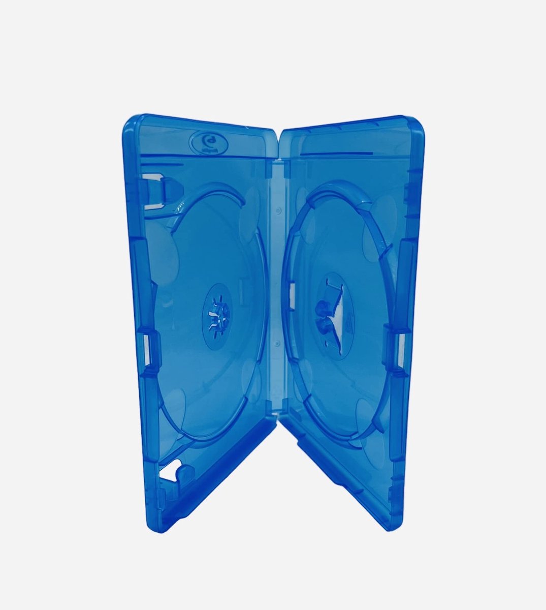 Dailygoods- Blu-ray Case - Dubbele Opbergruimte voor 2 Schijven - Duurzaam - Bescherming tegen Krassen - Stijlvol Ontwerp - Slimme Opslag - Dvd Case