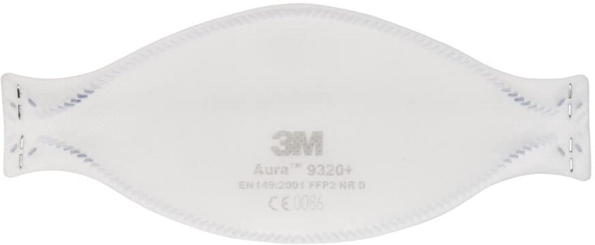 Adembeschermingsmasker - Stofmasker wegwerp - Hygiënisch werken - Optimale aanpassing - 20 stuks - Wit