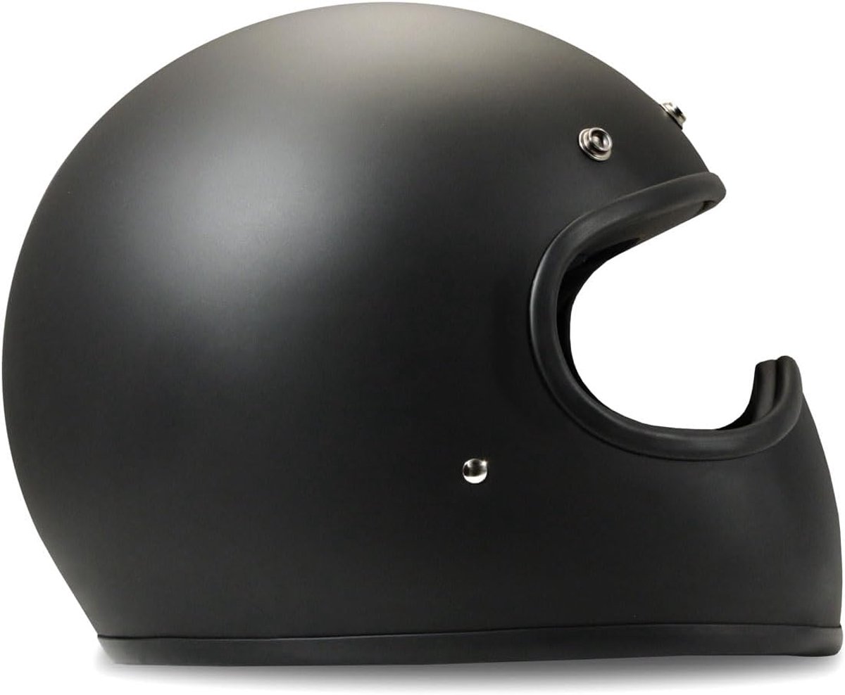 Boxer Helm - Motorscooter Helm - Mat Zwart - Carbon Kevlar - Uitneembare Voering - Voor S