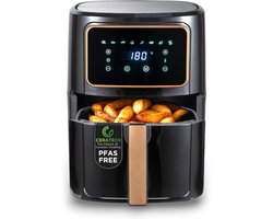 Heteluchtfriteuse - Airfryer - Gezond Koken - 8 Programma's - 6.9 Liter - Koper