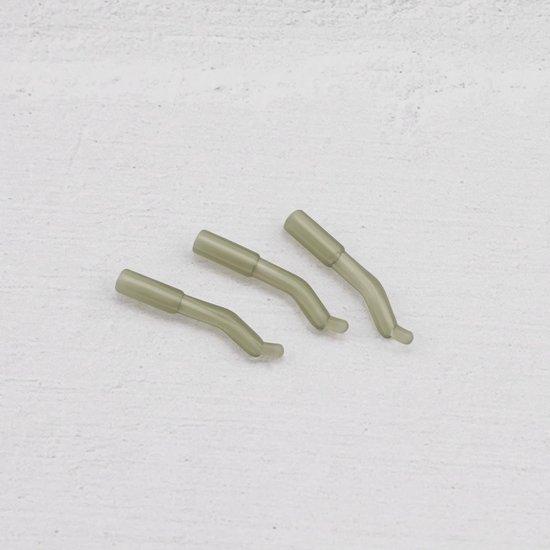 Dailygoods- Vishaak 100 Stuks - Kickers - Karper Vissen - Terminal - Rubberen Slang - 19x2.6mm - Geoptimaliseerde Haakpositionering - Haakkicker van Dailygoods — afbeelding 5