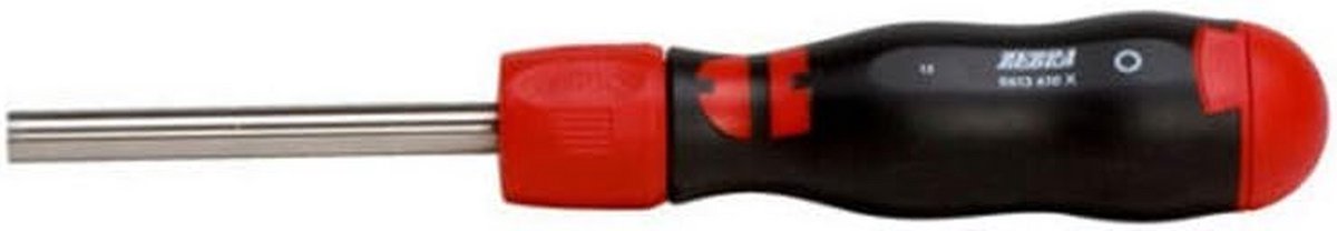 Ratelschroevendraaier - Magazine set - Auto metaalwerk - 13 delige set - 25 cm - Rood