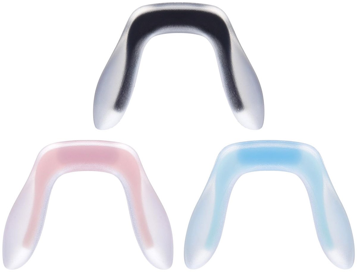 Dailygoods- Neuspads Siliconen U-vormig - Zelfklevend - Bril Pads - Neusbrug - Zachte Pasvorm - 1 Inch Maat - Brilneussteun