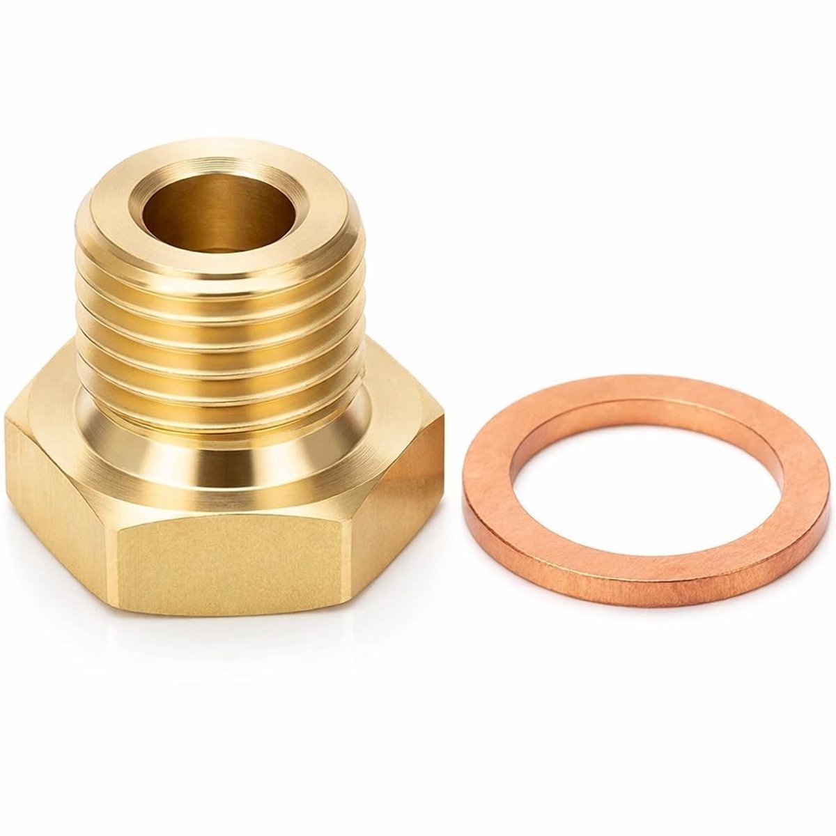 Dailygoods - Druk Temperatuurmeter Zenderadapter - Universele Auto-onderdelen - 1/8 inch - Geschikt voor Auto - M14x1.5 Draad - Metaal