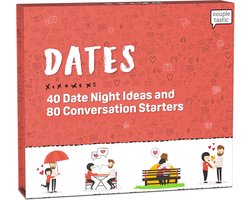 Romantisch Date Night Spel voor Koppels met 40 Activiteiten en 80 Gesprekskaarten – Ideaal voor Thuis en Buiten