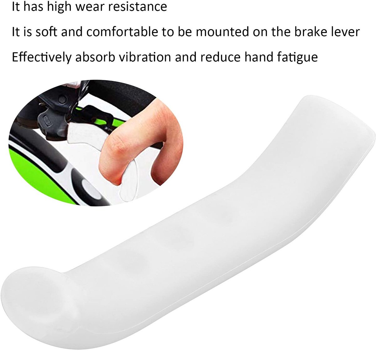 Dailygoods- Fietsremhendelhoes - 2 Stuks - Siliconen Antislip Beschermhoes - Geschikt voor Racefiets/Mountainbike - Waterdicht - Eenvoudig te Installeren - Remhendelkap