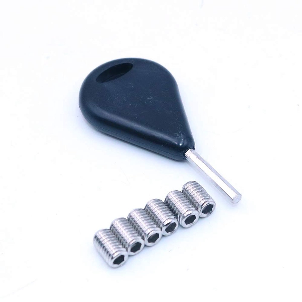 Dailygoods- Surfboard Fin Key Set - 2 Stks Surfboard Fin Sleutels - 12 Stks Grub Schroeven - Vervangingsschroeven - Lichtgewicht - Comfortabel Handvat - Surfboard Tool