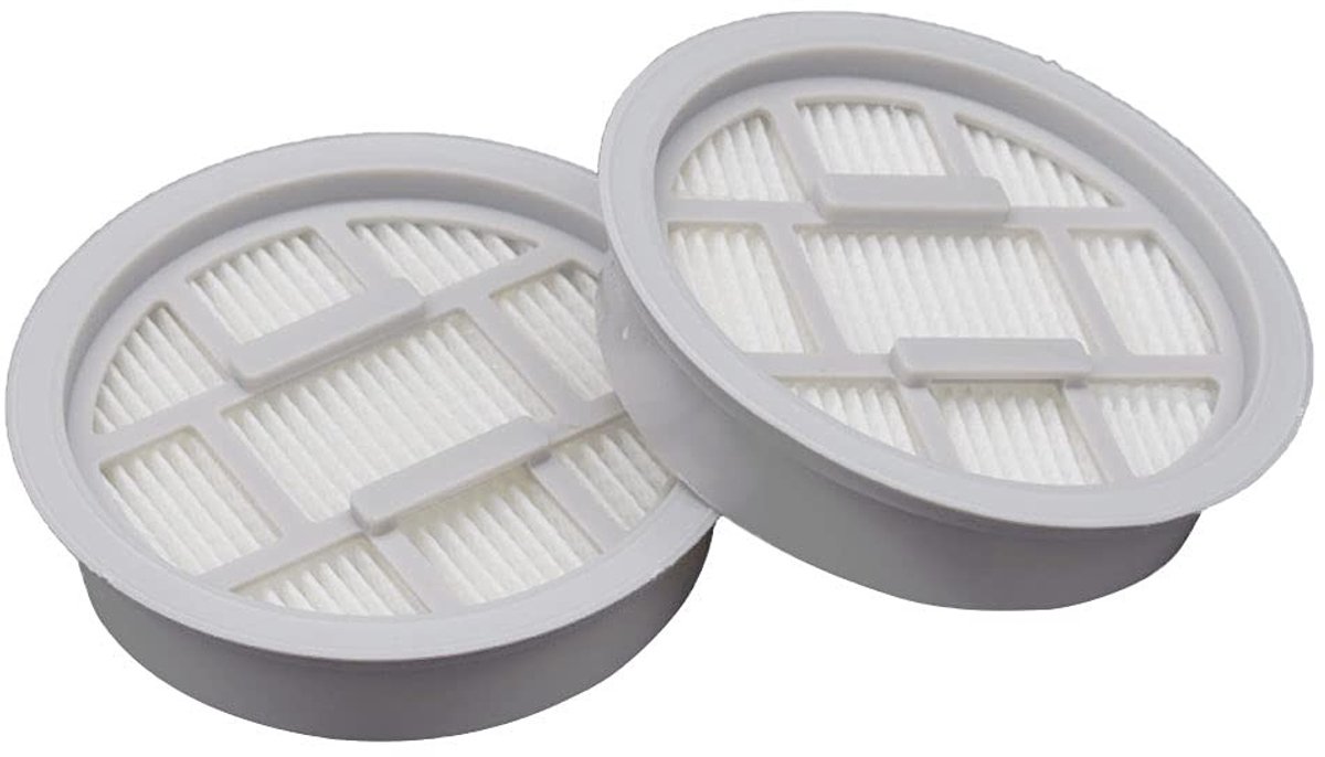 Dailygoods- Hepa Filter Vervangingsset - 2 Stuks - Wasbaar - Milieuvriendelijk - Compatibel met VC20/VC21/VC20S - Diepe Filtratie - Stofzuigerfilter