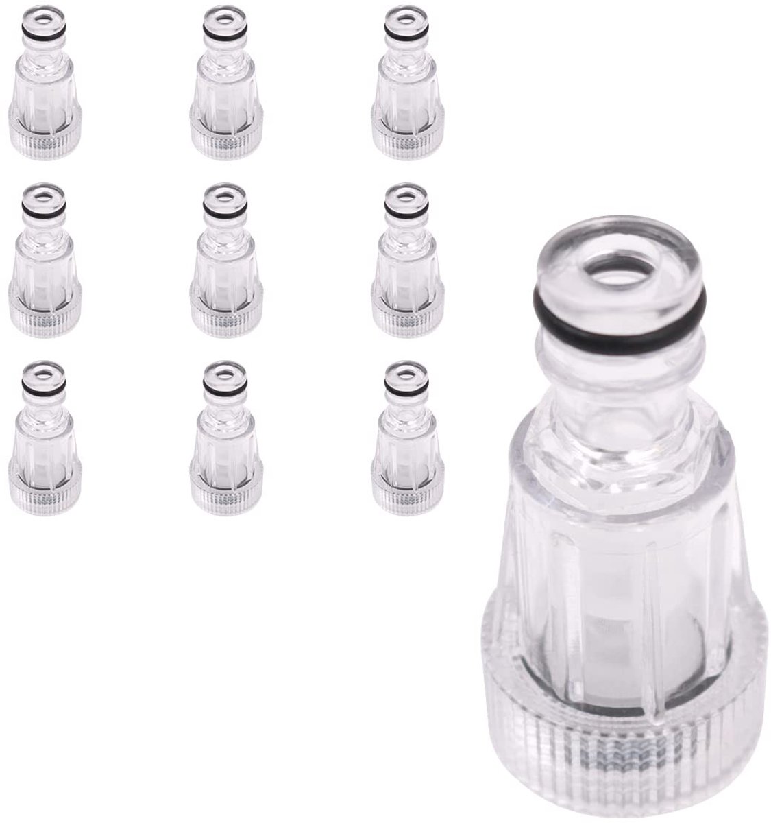 Dailygoods - Hogedruk waterinlaatfilternippelaansluiting - 10 stuks - Efficiëntie verhogend - 3/4 inch - Voor hogedrukreinigers - Zorgt voor schoon wa...