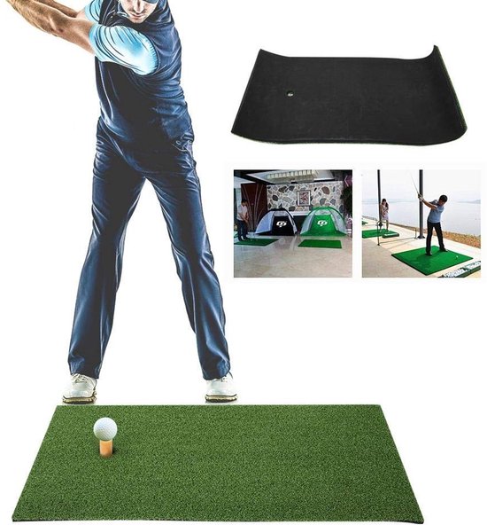 Dailygoods - Golfmat - Training Net Hitting Mat - Duurzaam en flexibel - 24 x 12,2 inch - Voor indoor en outdoor - Verbeter je swing - Ideaal voor gol van Dailygoods — afbeelding 3